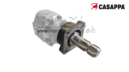 PTO ATTACHMENT FOR STANDARD ASAE CAST IRON PUMP MALE - 3 SCREW