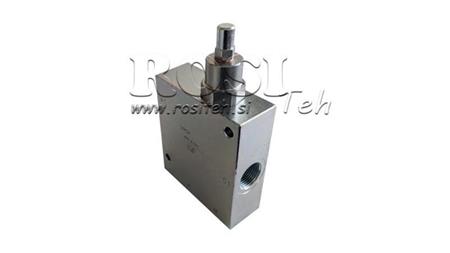 DOPPELTE GESCHWINDIGKEITSVENTIL CUBE HI-LO VRSP V1230 95lit - 350bar