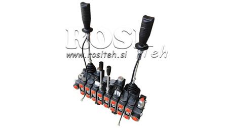 HIDRAULINIS VOŽTUVAS HIAB 8xPC70 2x JOYSTICK - ELEKTRINIS VALDYMAS 12V