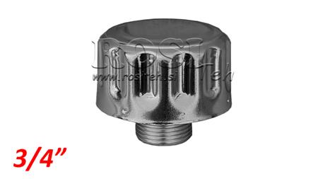 METAAL VULLENDEKSEL MET VENTILATIE 3/4''
