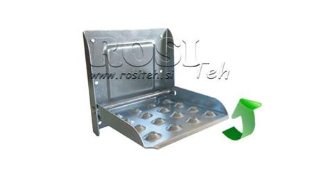 FOLDING STEP FOR TRAILER GALVANIZED