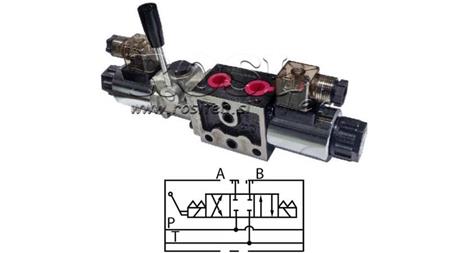 ELEKTRO-MAGNETISCHER UND MANUELLER HYDRAULIKVENTIL YEAT-ZUSAMMENSETZBAR 12V N1