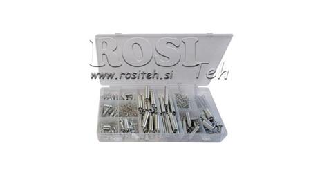 ENSEMBLE DE RESSORTS DE POUSSÉE ET DE TENSION (200 pcs)