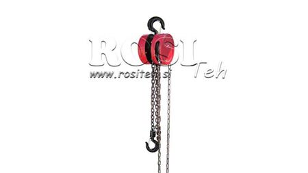 AHELI TÕSTE - WINCH 1Ton x 2.5m