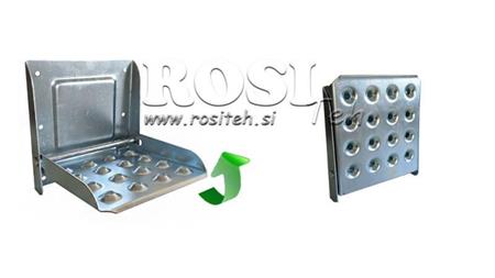 FOLDING STEP FÖR TRAILER GALVANISERAD