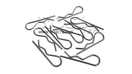 Комплект ЗАЩИТНИ КЛИПСИ единични fi 1.8 mm (10бр)