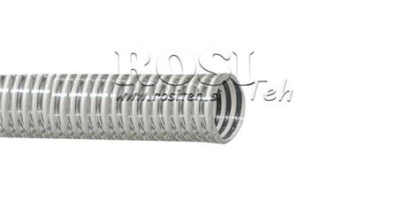 WĄŻ SSĄCY PVC Z SPIRALĄ 20mm - max. 8Bar