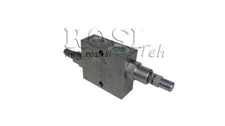 HYDRAULISCHER DRUCKREGULATOR DOPPEL VAU 3/8 10-180 BAR