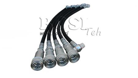 SET VAN HYDRAULISCHE SLANGEN VOOR VENTIEL IMT 625