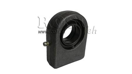 cuscinetto piatto saldato con lubrificazione fi 40/100