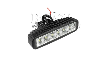 LED ARBETSBEG LIGHT - LYS 6 LED 18W 12V-24V