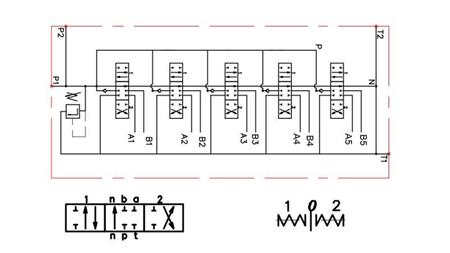 HIDRAULIKUS SZELEP 5xPC70