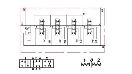 HIDRAULIKUS SZELEP 4xPC100