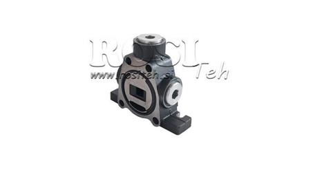 UITGANGSEGMENT VOOR HYDRAULISCHE KLEP PC100