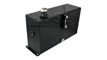 METAL RESERVOIR 12 LITERS CUBE 255x120x450mm COMPLETE WITH EQUIPMENT