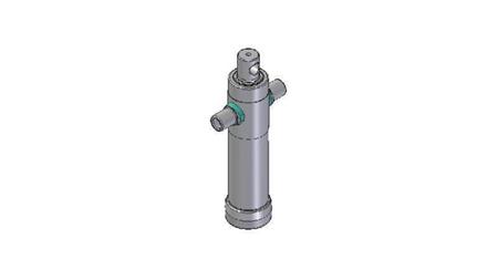 2021F -CYLINDER TELESKOPOWY STANDARD/OTWÓR 2 ETAPY RUCHU 525 ŚREDNICA 80
