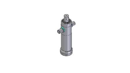 2035F -TELESCOPIC ZYLINDER STANDARD/LOCH 3 STUFEN HUB 893 DURCHMESSER 95
