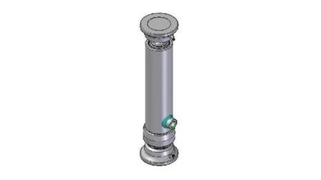 2722S -TELESCOPIC CYLINDER BALL – BALL 2 DEGREES STROKE 595 FI 80