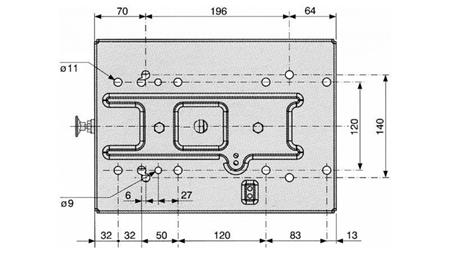 SEAT FOR TRACTOR WITH ARMREST - FABRIC