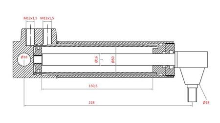 HYDRAULICKÝ VALEC RIADENIA MASSEY FERGUSON  OEM-3401553M92, 3774728M91