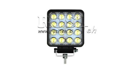 LED MUNKAFÉNY - FÉNY 16 LED 48W 12V-24V