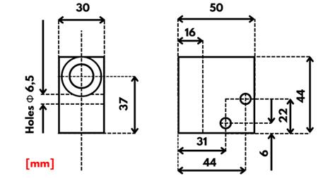 CONTENITORE PER VALVOLA IDRAULICA A 2 VIE REXROTH 3/8 40 LIT