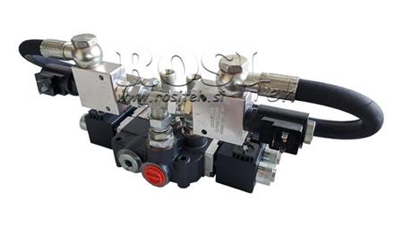 HYDRAULISCHE KLEP 2xZ80 12V DC MET DRIJVENDE FUNCTIE