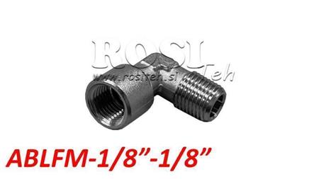 CONECTOR EN ÁNGULO CLÁSICO NEUMÁTICO ABLFM-018-018