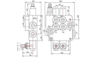 Hydraulikventil 2xP80