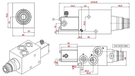 HIDRAULIKUS PROPORTIONÁLIS TRAKTOR FÉK SZELEP - OLAJRENDSZER