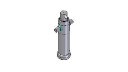 3022F -TELESCOPINIS CILINDRAS STANDARD/ANGOS 2 ETAPAI STROKE 595 DIAMETRAS 95