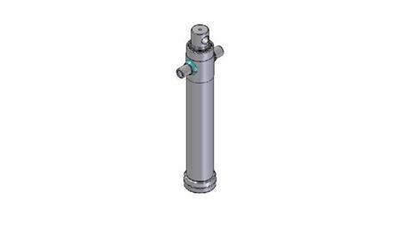 3026F - TELESCOPISCHE CYLINDER STANDAARD/GAT 2 FASES REIS 995 DIAMETER 95