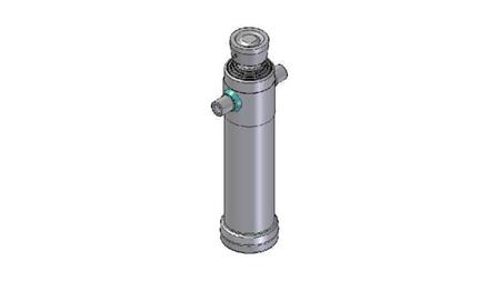 3048S -TELESCOPIC ZYLINDER STANDARD/KUGEL 4 STUFEN HUB 1710 DURCHMESSER 124
