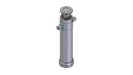 3068S -CYLINDER TELESCOPICZNY STANDARD/BALL 4 ETAPY SKOK 1710 ŚREDNICA 112