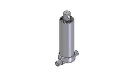 3546F -TELESCOPIC CYLINDER INFERIOR – HOLE 4 DEGREES STROKE 1290 FI 124
