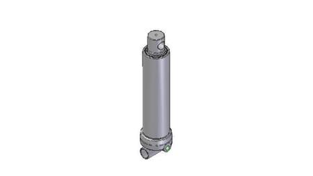 2622F -CILINDRU TELESCOPIC GĂURIT - GĂURIT 2 TREPTE CĂLĂTORIE 595 FI 80