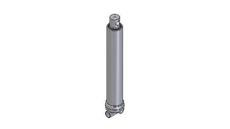2626F -CILINDRU TELESCOPIC GĂURIT - GĂURIT 2 TREPTE CĂLĂTORIE 995 FI 80