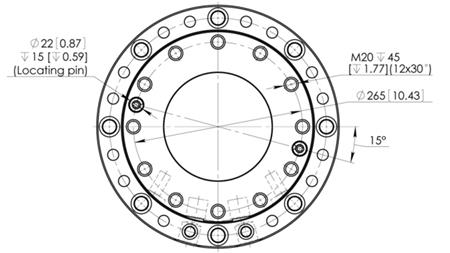 HIDRAVLIČNI ROTATOR CPR15-01 55000/15000 KG