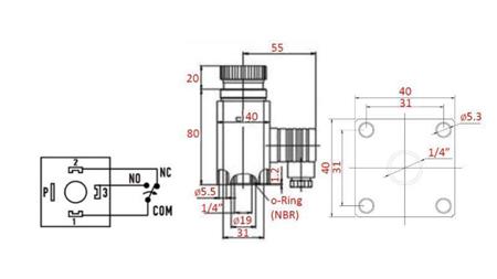 HYDRAULICKÝ TLAKOVÝ SPÍNAČ K55 20-200 BAR (MAX.400BAR)