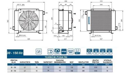 OLAJHŰTŐ DC 12V HY02402 30-150 LIT