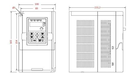 FREKVENCIA ÁTALAKÍTÓ-INVERTER 3Fázis 0.75kW GD10-0R7G-4-B