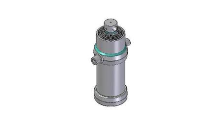 4053F -CILINDRO TELESCOPICO STANDARD/BUCO 5 STADI VIAGGIO 2450 FI 190