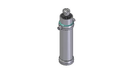 4066S - TELESCOPIC CYLINDER STANDARD/BALL 6 STAGES STROKE 4185 DIAMETER 190