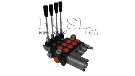 HYDRAULISCHE KLEP 4xP40 VLOEIENDE