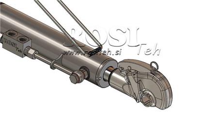 BRACCIO A 3 PUNTI IDRAULICO SPECIAL - 2 CAT. 63/35-280 (45-95HP)(25,4 - gr.2)