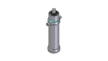 6025F -TELESCOPIC CYLINDER STANDARD/HOLE 6 STAGES TRAVEL 3585 DIAMETER 170