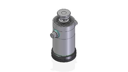 6086S -TÁVOLSÁGI HENGER STANDARD/GÖMB 6 FOKOZATÚ ÜTÉS 2500 ÁTMÉRŐ 300