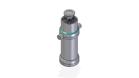 7012S - TELESCOPICKÝ CYLINDR STANDARD/KULIČKA 7 STUPŇŮ CESTA 3460 PRŮMĚR 170