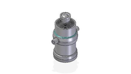 7052S -TELESCOPICKÝ CYLINDR STANDARD/KULIČKA 7 STUPŇŮ ZDVIH 2085 PRŮMĚR 215