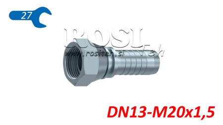 HYDRAULINEN YHTEYS BSP NAIS DN13-M20X1,5